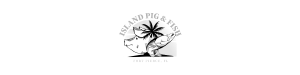 Island Pig And Fish White Logo